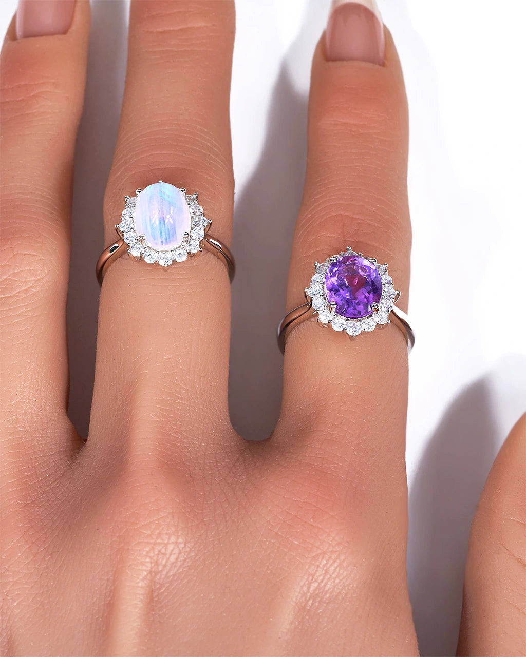 Princess Diana Ring-Amethyst