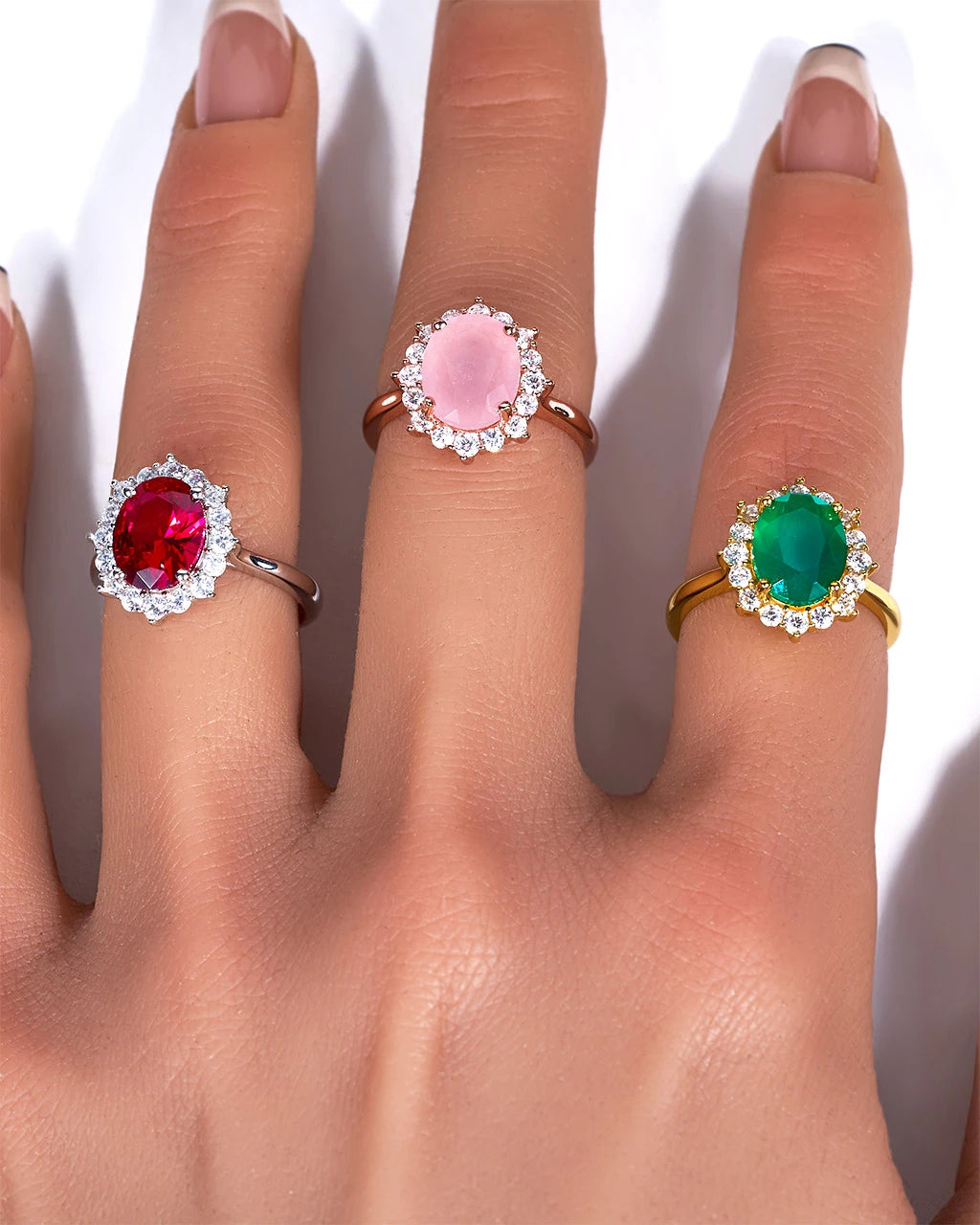Princess Diana Ring-Chrysoprase