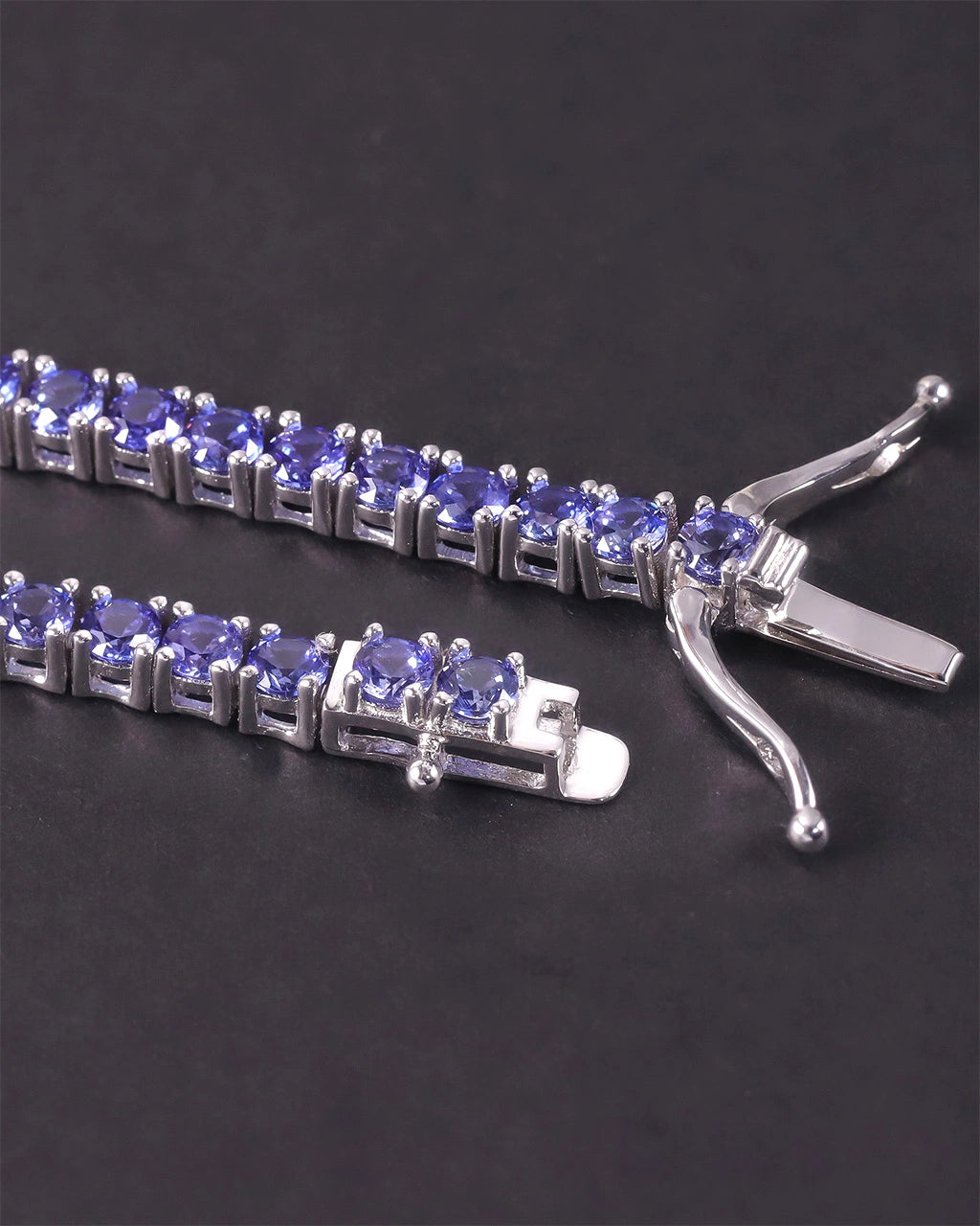 Tennis Bracelet-Lab Sapphire