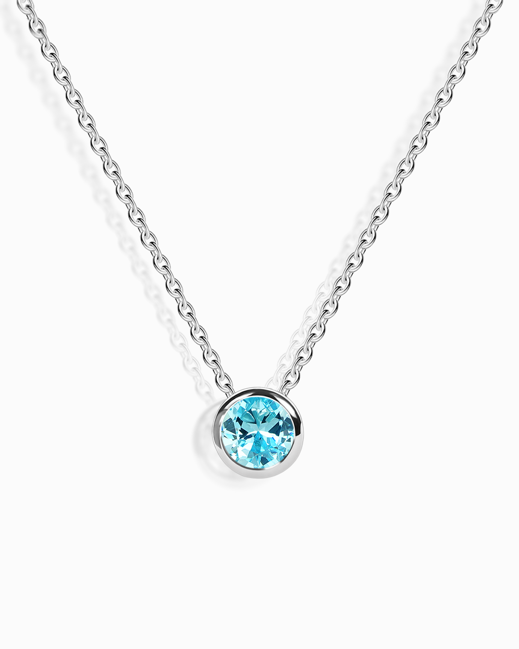 Blue Topaz Necklace