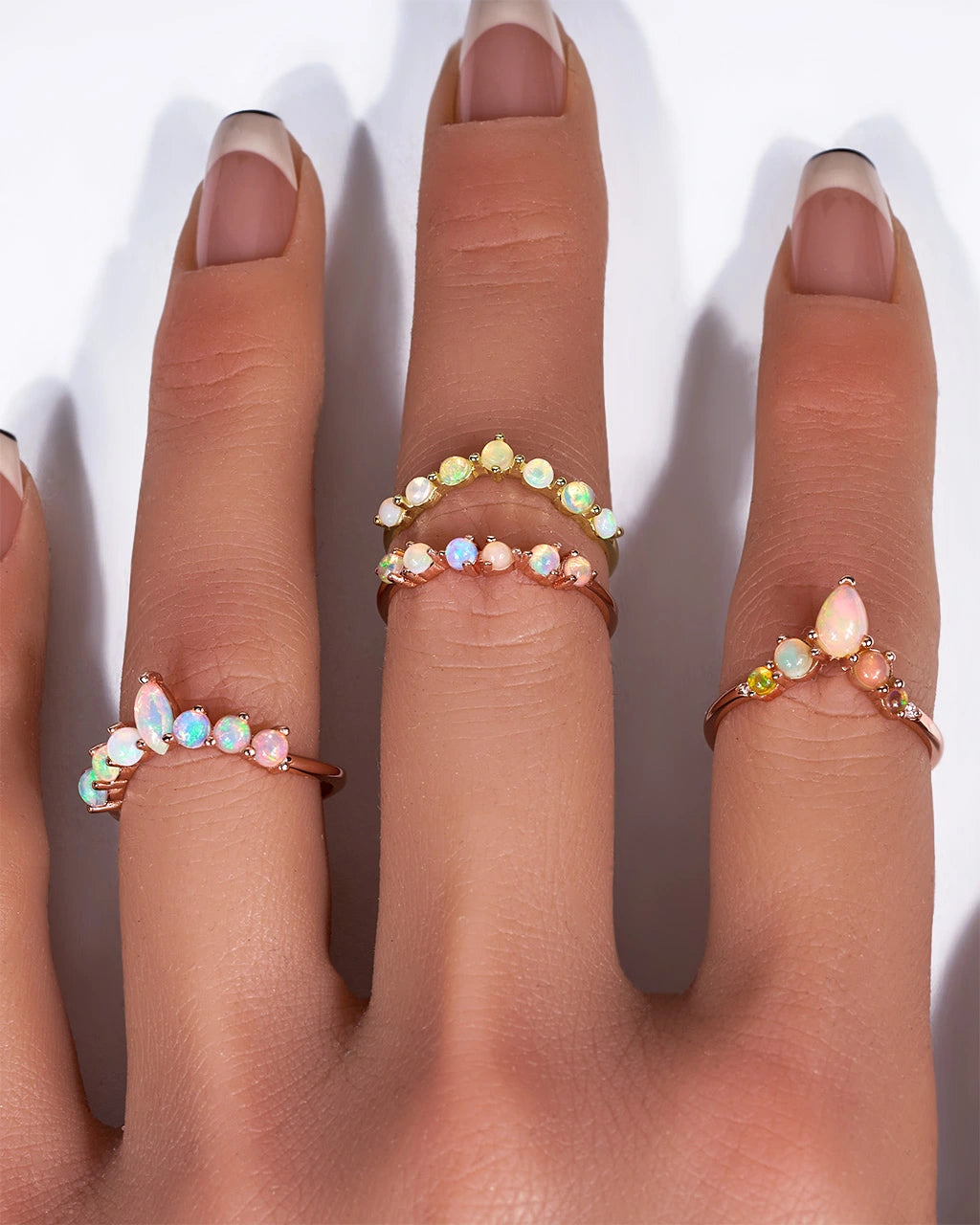 Crown Ring-Opal