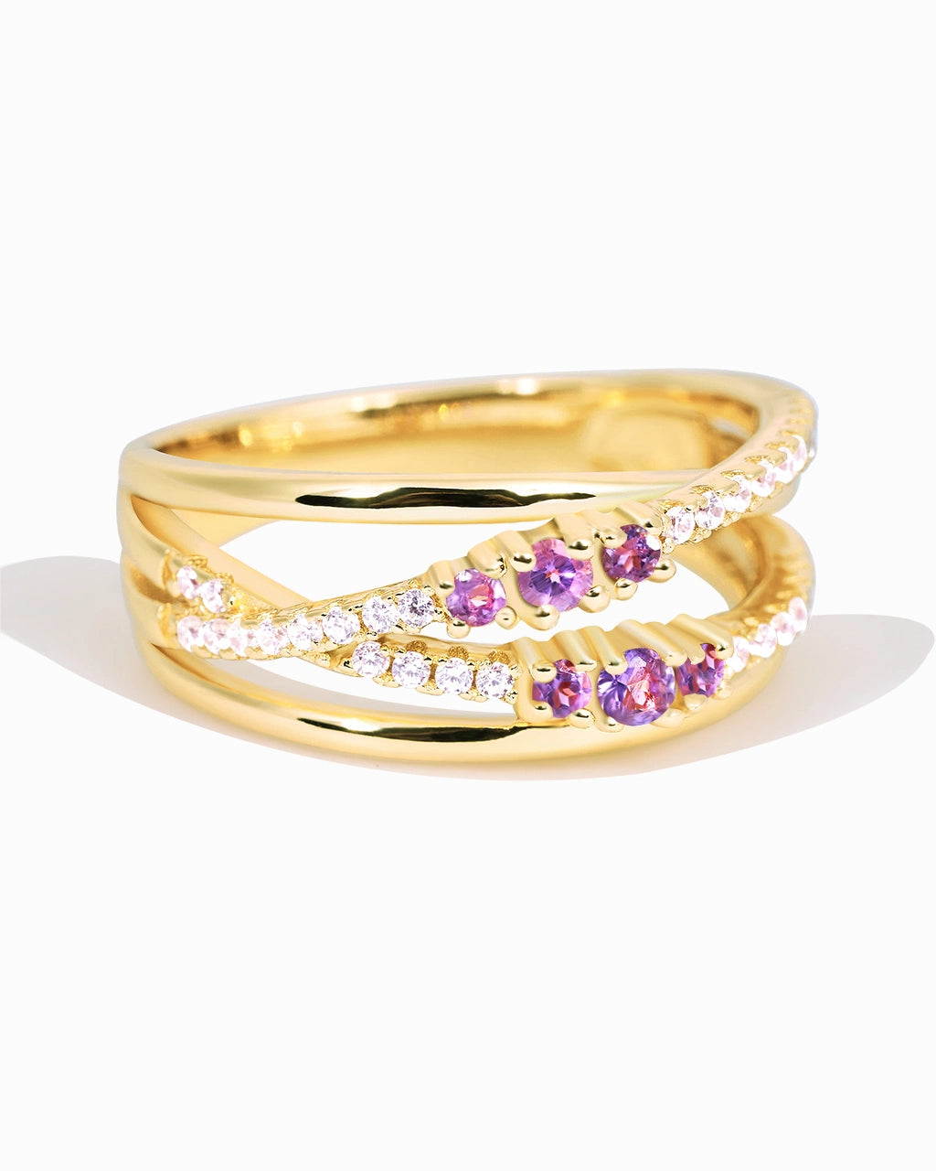 Starry Ring-Amethyst
