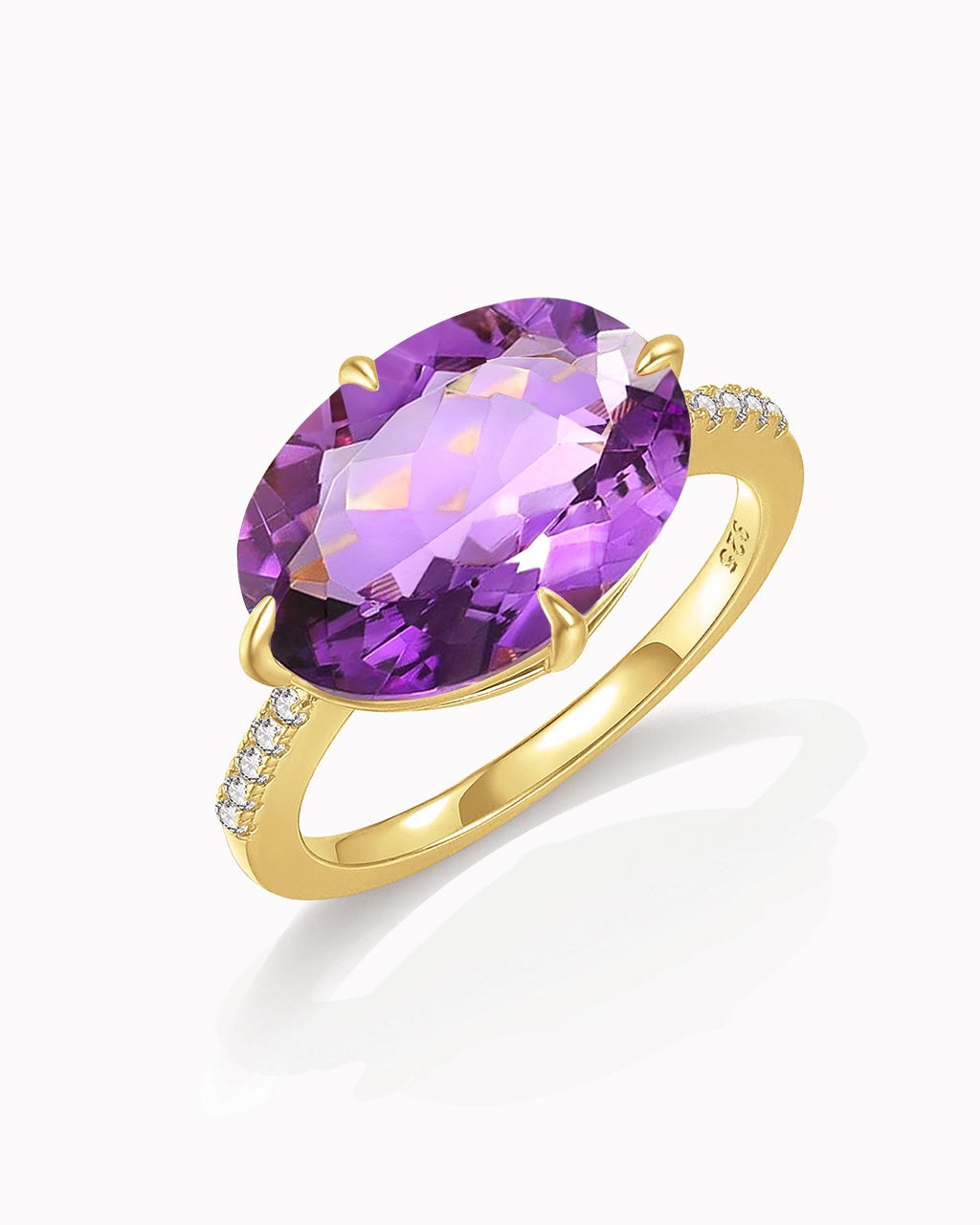 Cocktail Ring-Amethyst 6.23 Carat