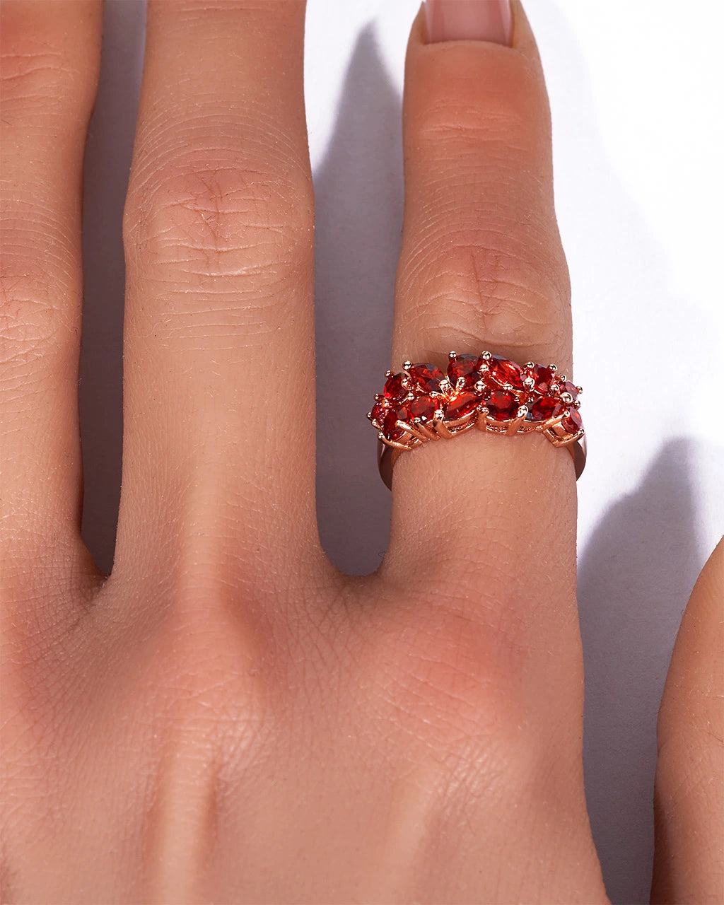 Amour Ring-Garnet