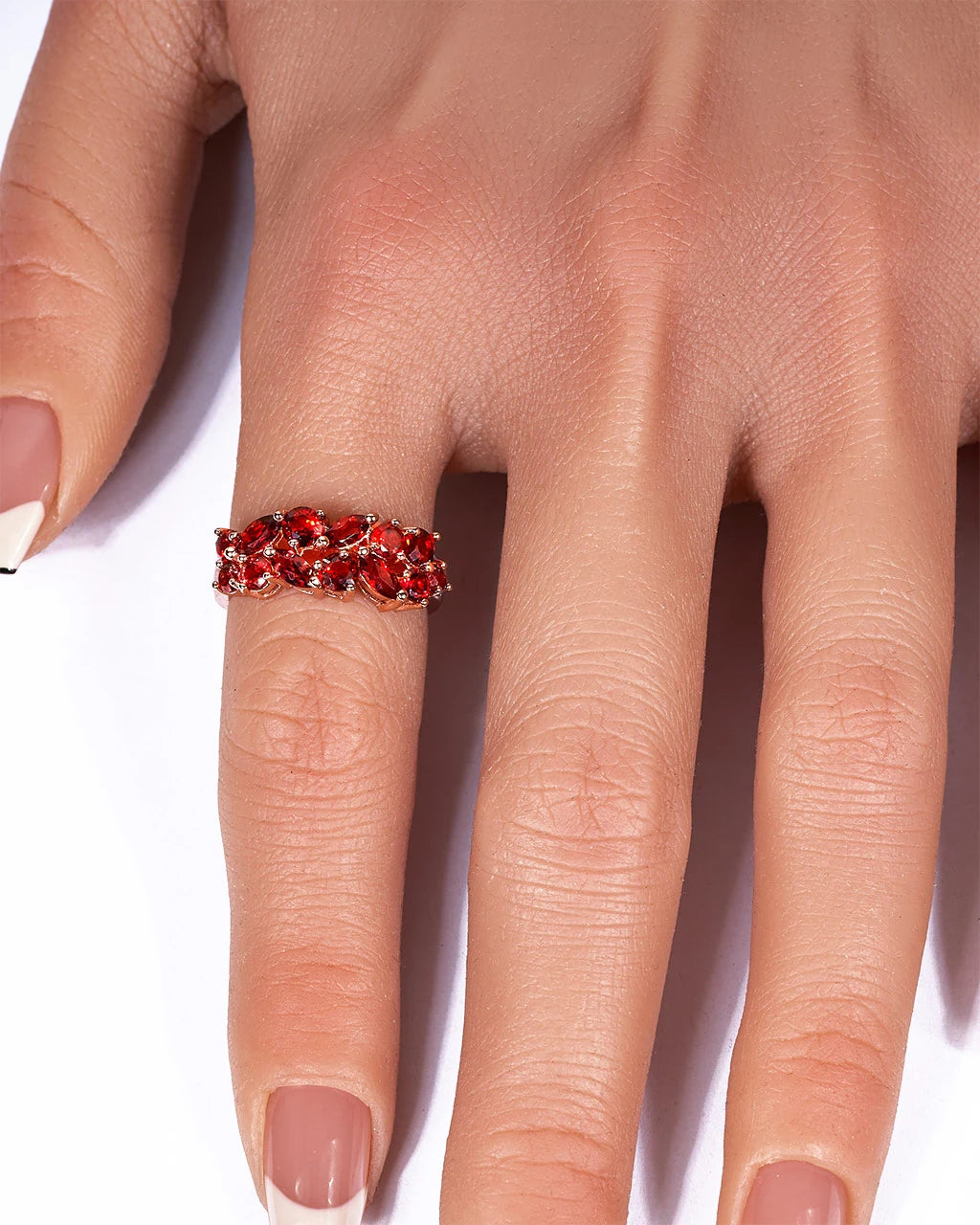 Amour Ring-Garnet