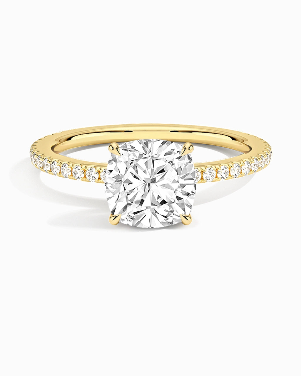 Anillo-cojín Aurelia Moissanite