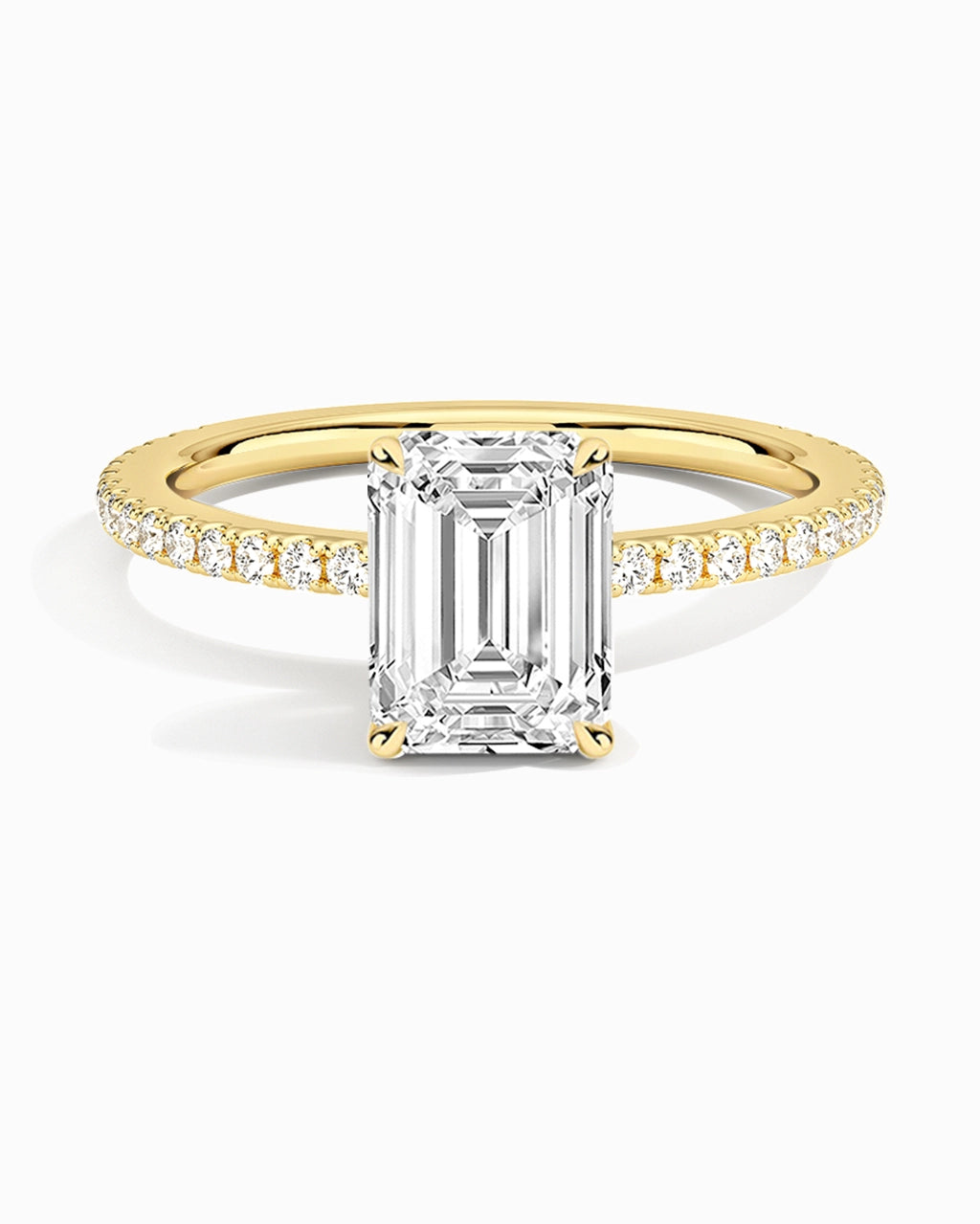 Anillo Aurelia Moissanite - Esmeralda