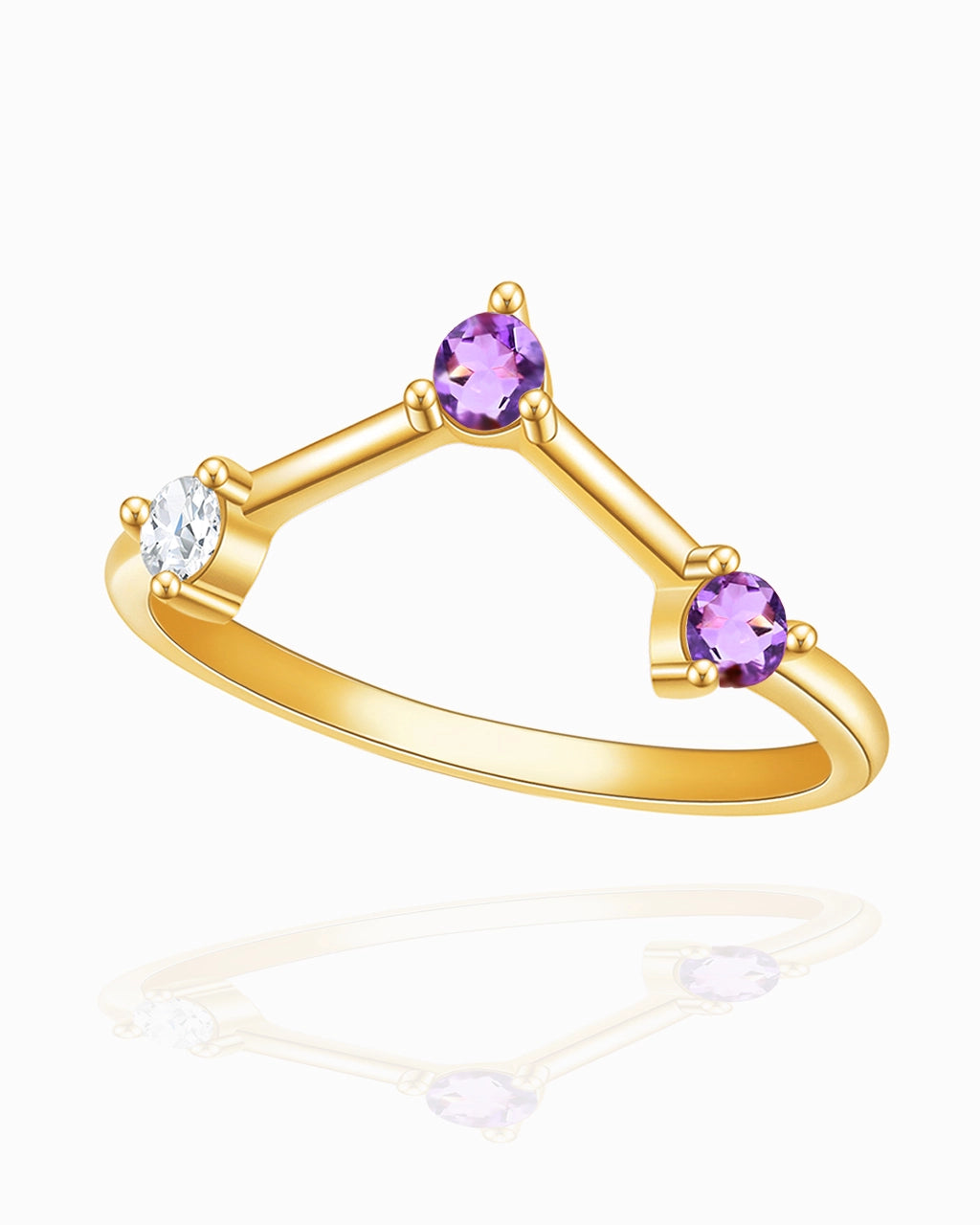 Twinkle Band-Amethyst