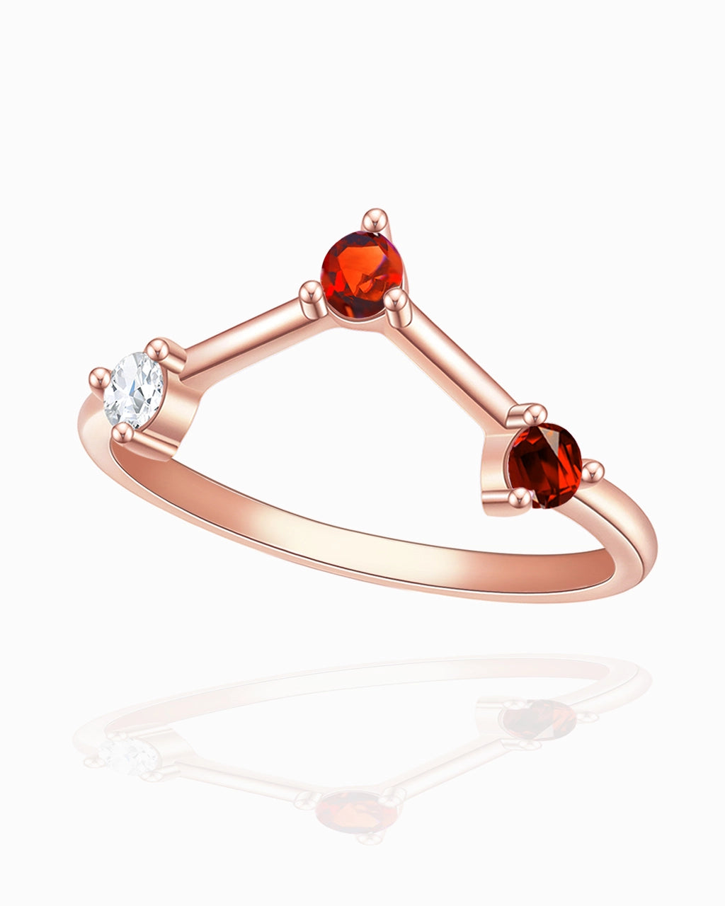 Twinkle Band-Garnet