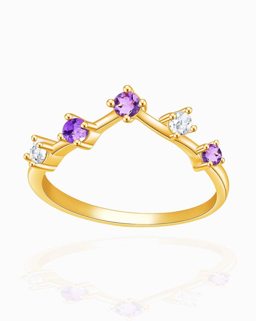 Twinkle Band-Amethyst