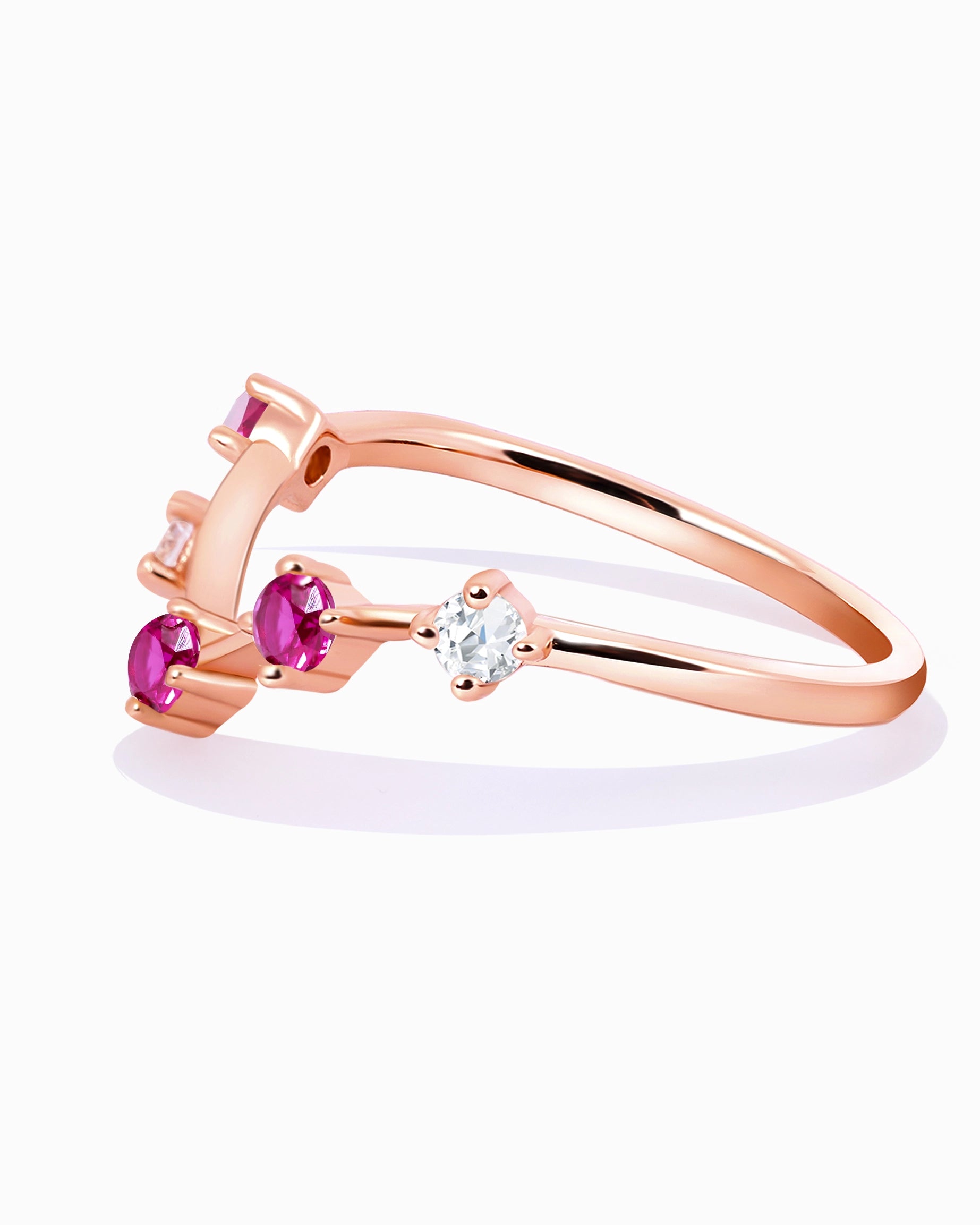 Twinkle Band-Rhodolite