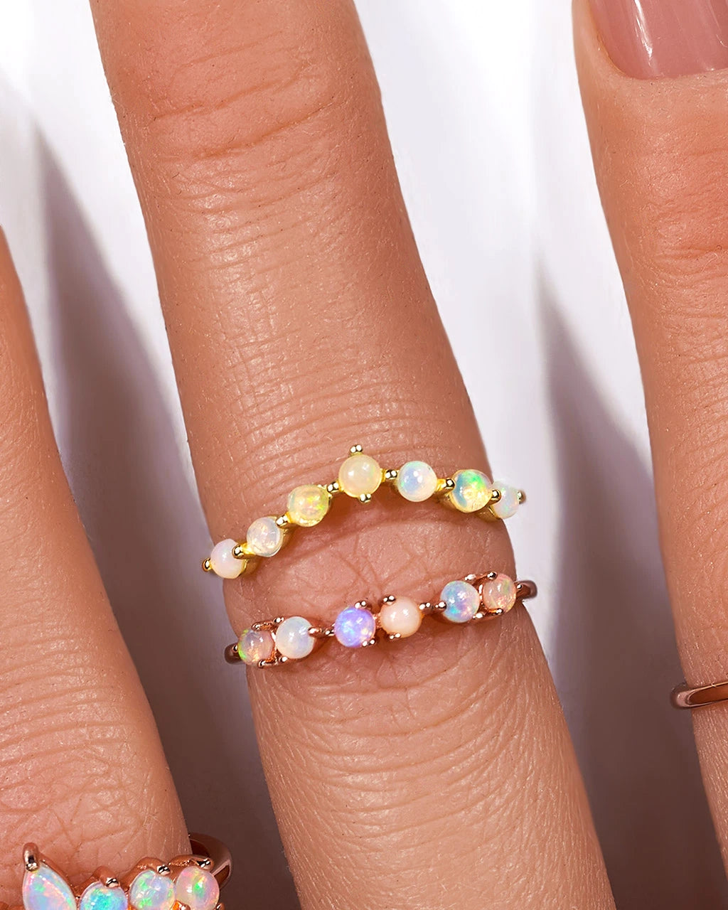 Crown Ring-Opal
