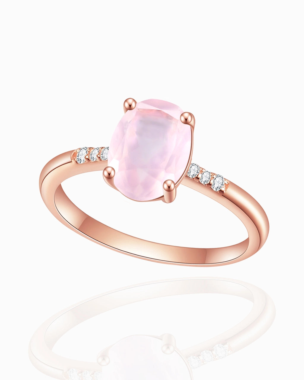 Essence Ring-Rose Quartz