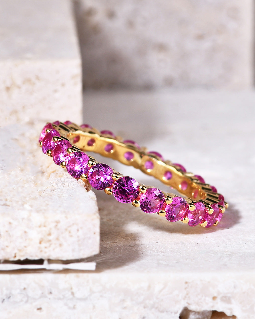 Band Ring-Lab Ruby