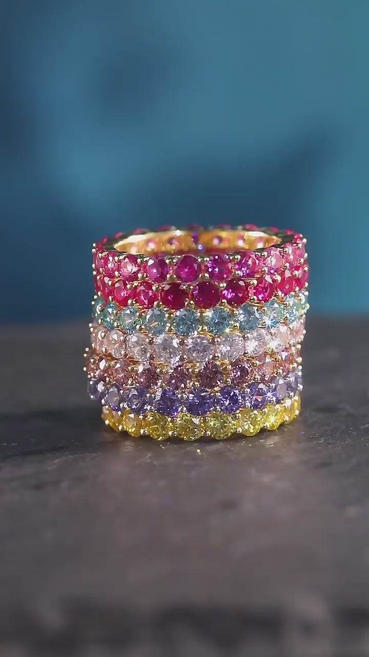 Band Ring-Cubic Zirconia