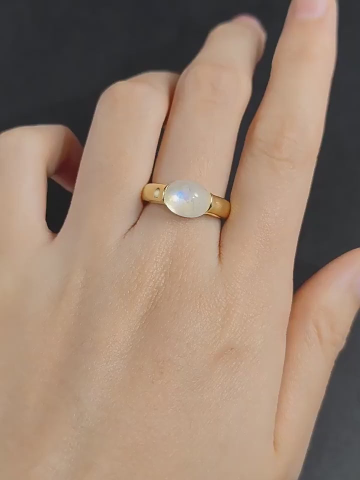 Moonstone Ring