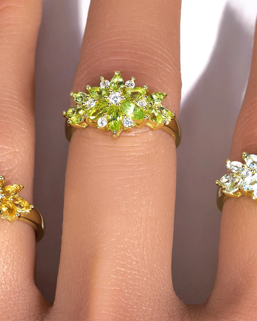 Flourish Ring-Peridot