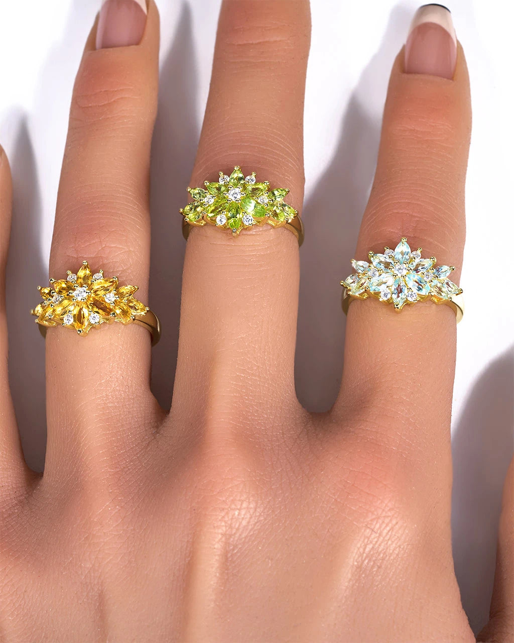 Flourish Ring-Peridot