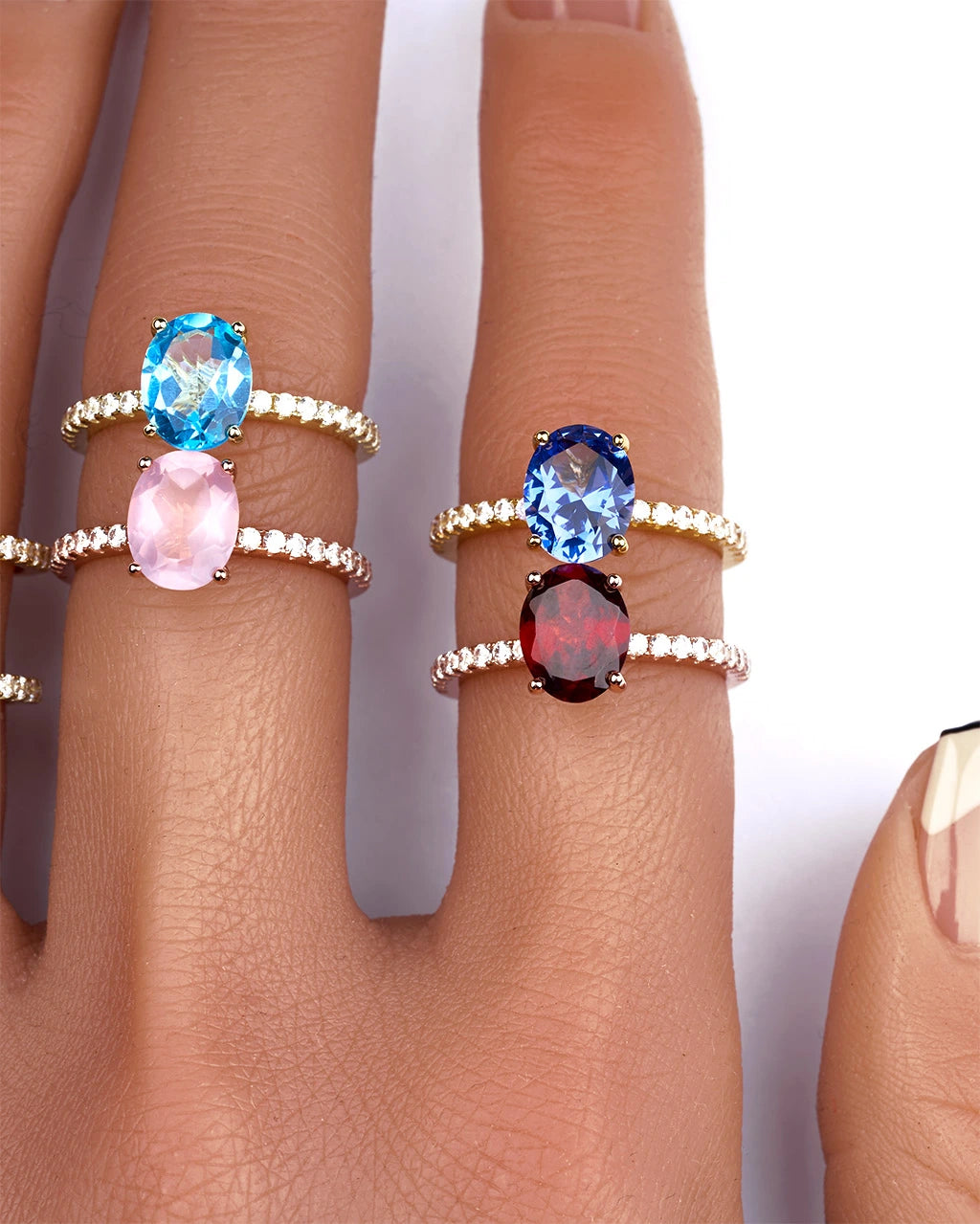 Blue Topaz Ring