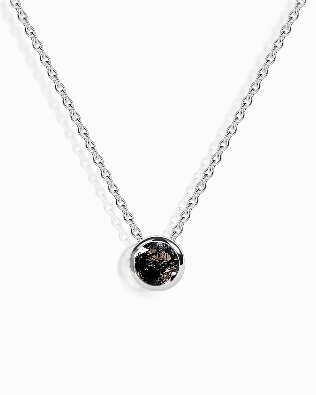 Black Rutile Necklace