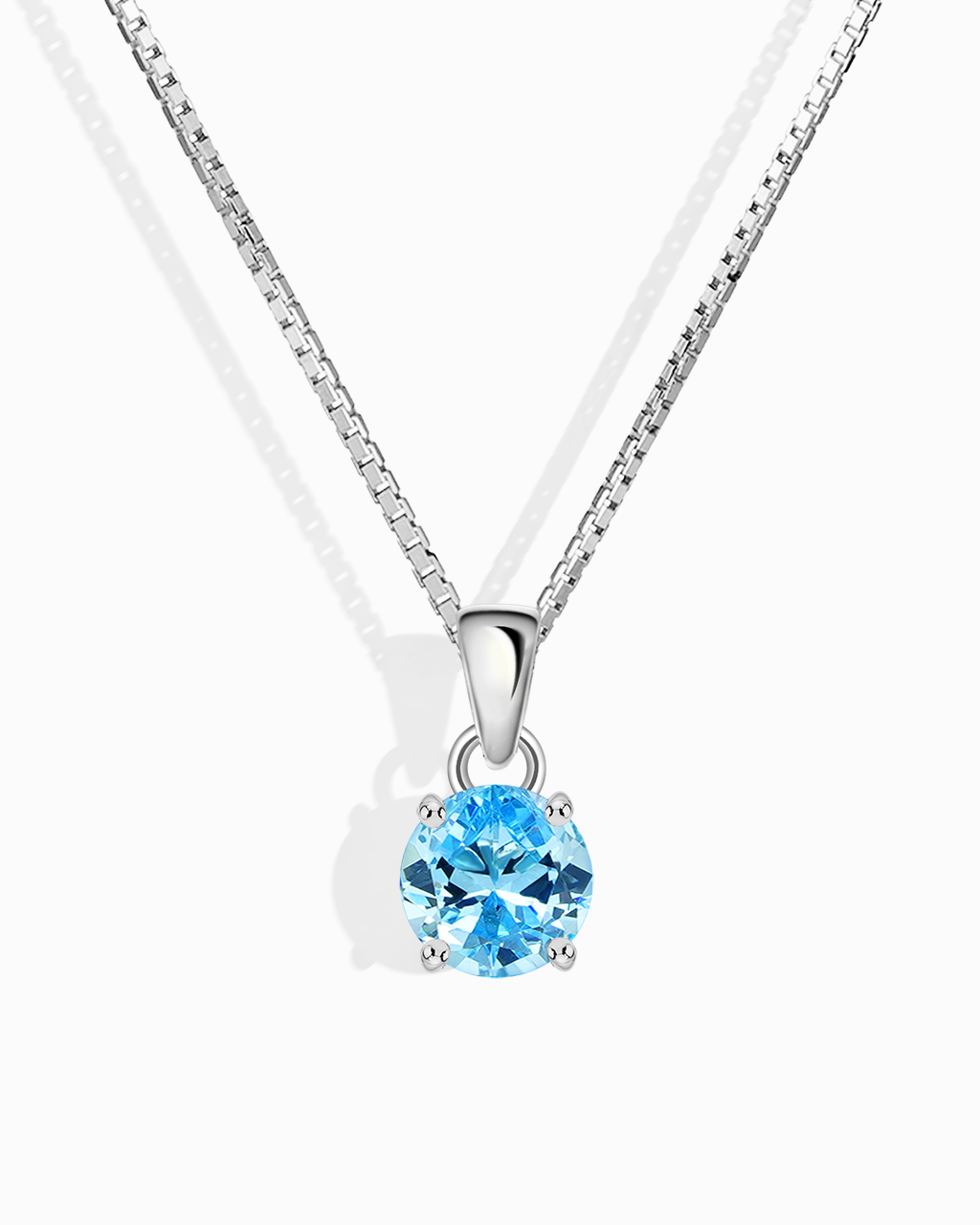 Blue Topaz Necklace
