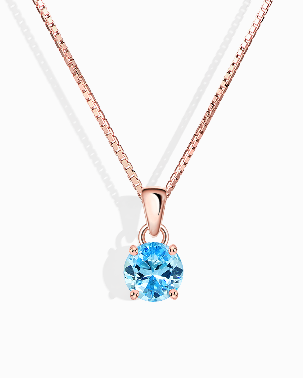 Blue Topaz Necklace
