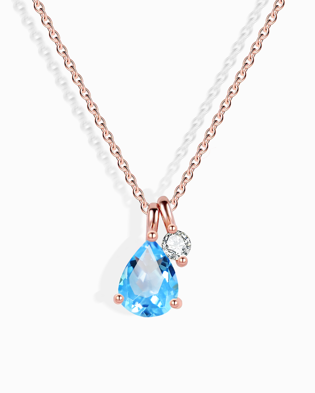 Blue Topaz Necklace