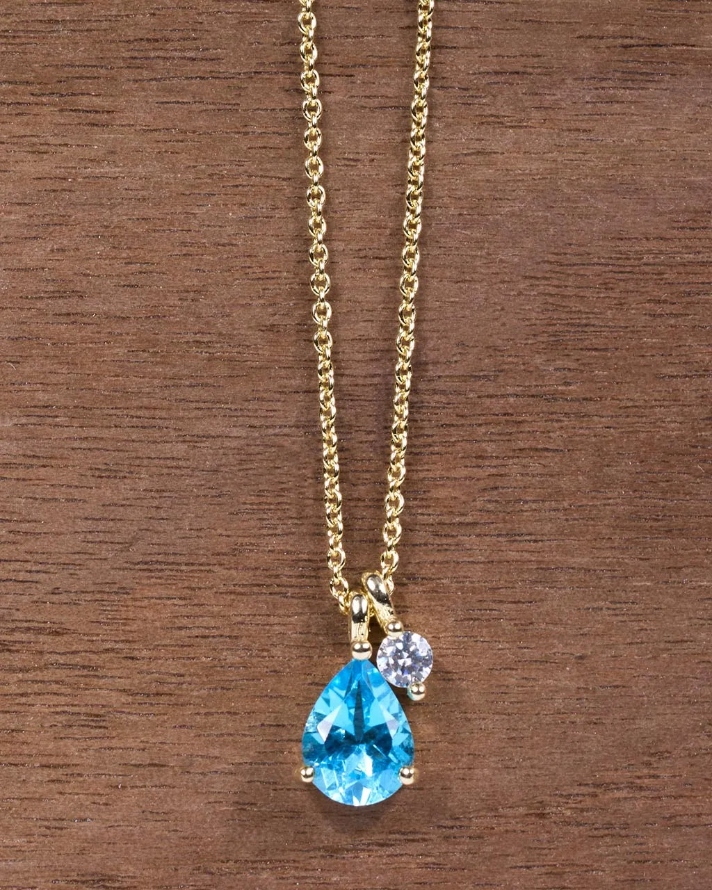 Blue Topaz Necklace