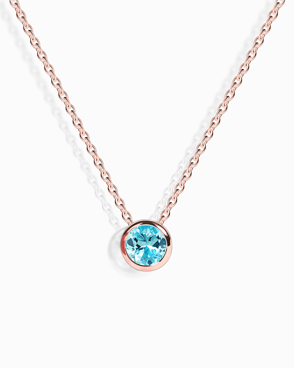 Blue Topaz Necklace