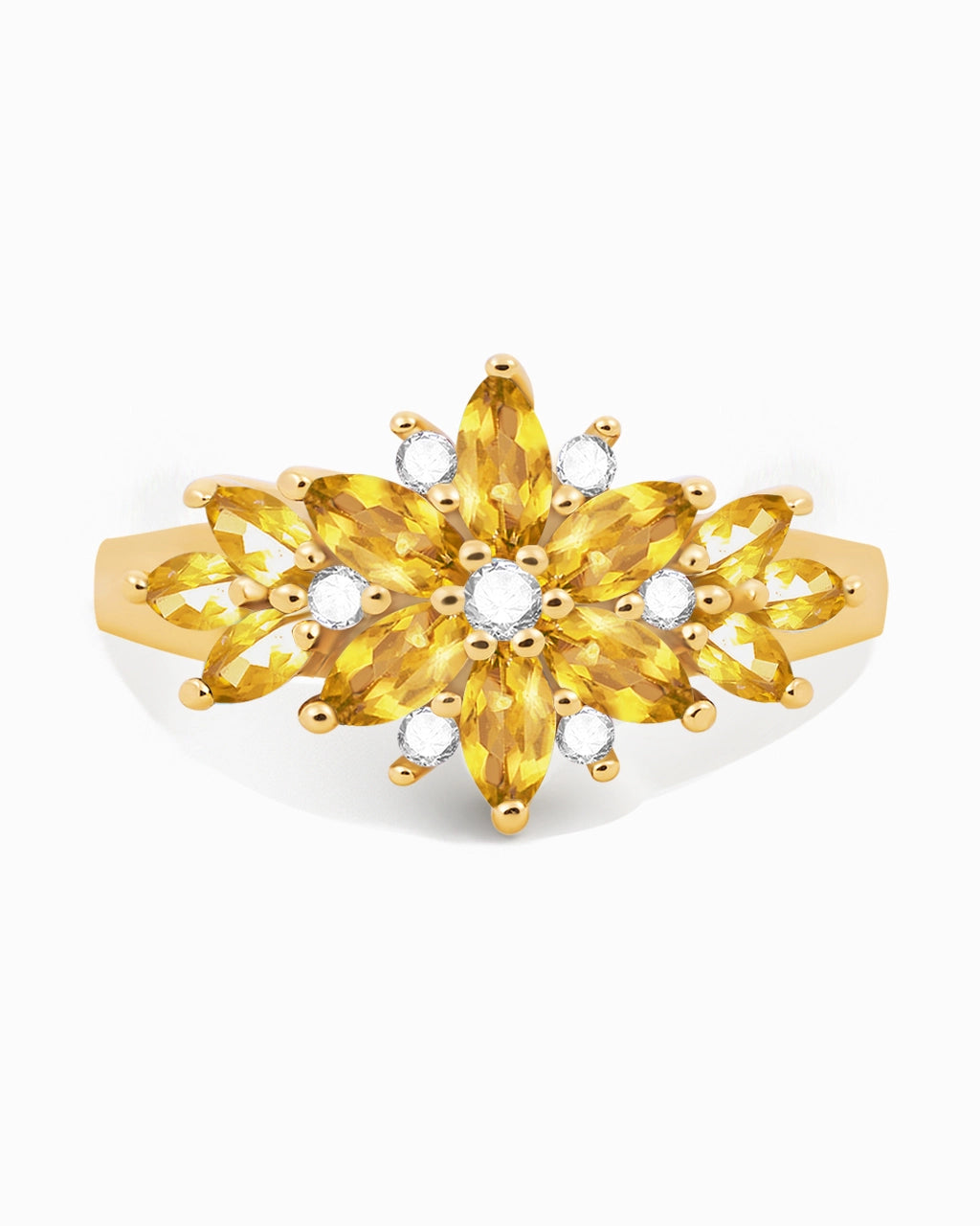 Flourish Ring-Citrine