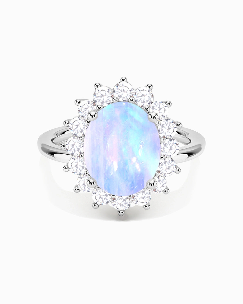 Princess Diana Ring-Moonstone