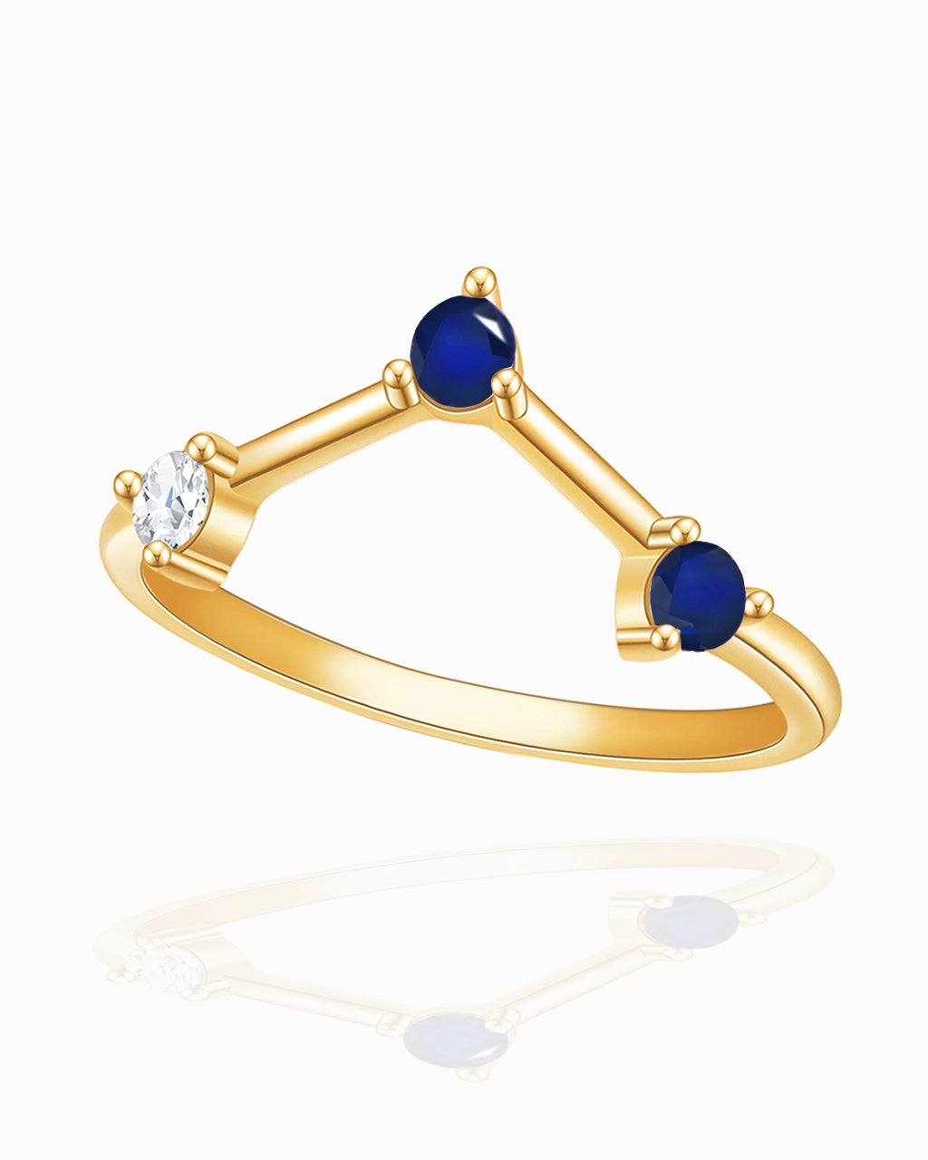 Twinkle Band-Sapphire