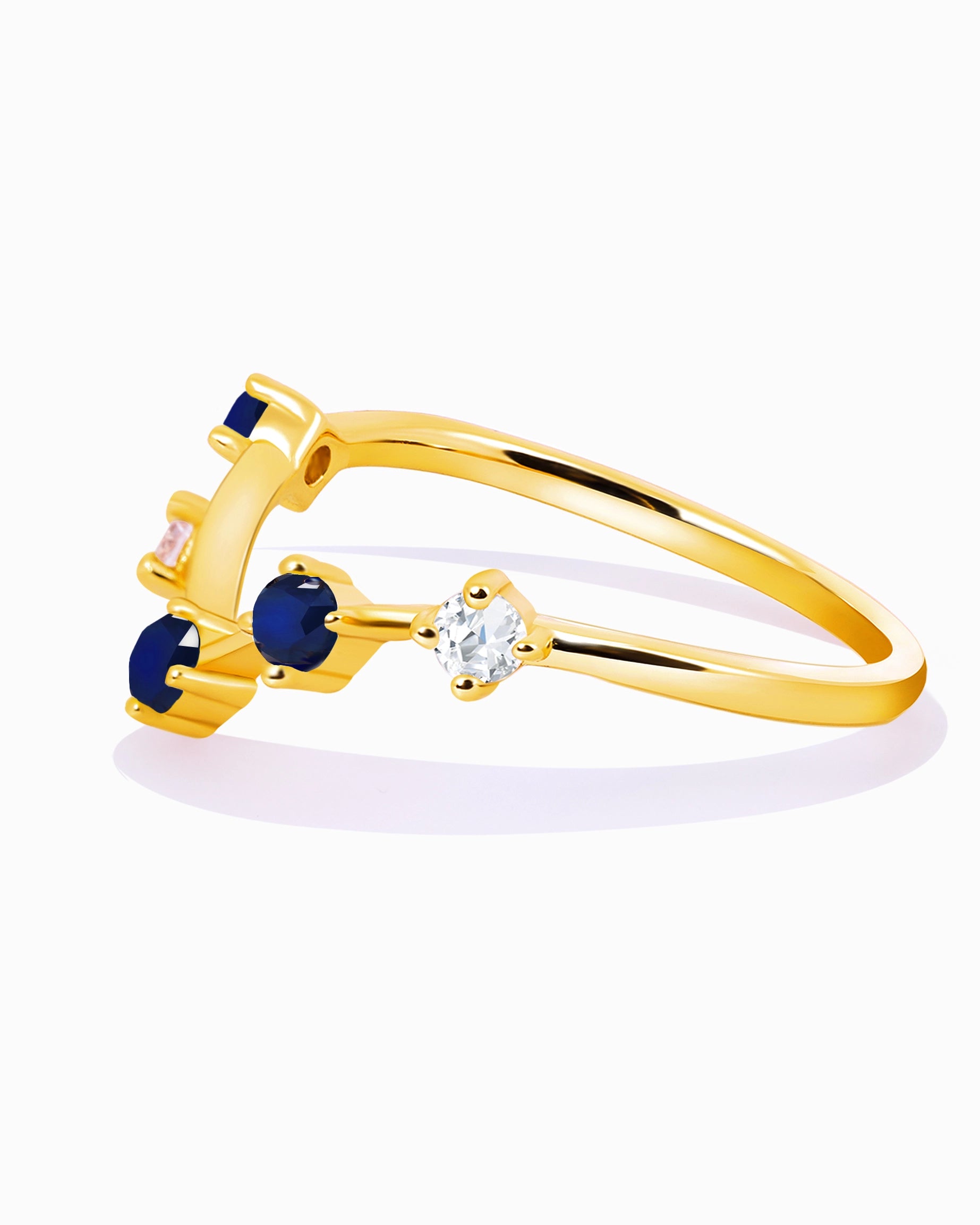 Twinkle Band-Blue Sapphire