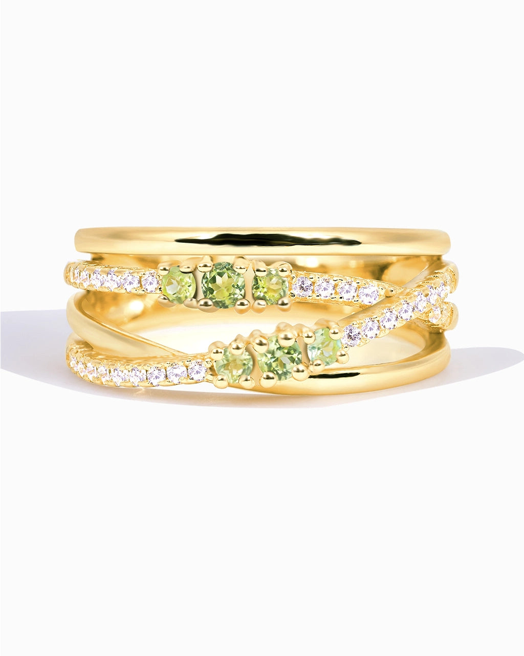 Starry Ring-Peridot