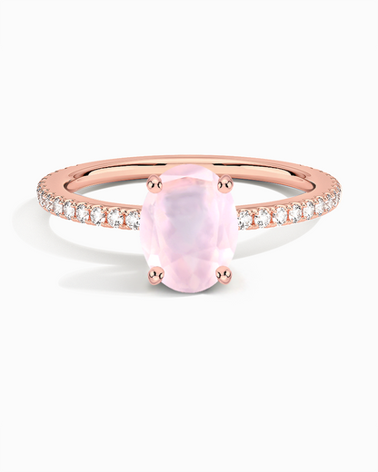 Rose Quartz Ring
