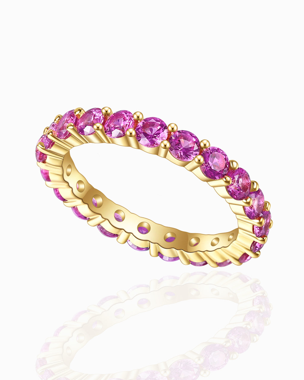 Band Ring-Lab Ruby