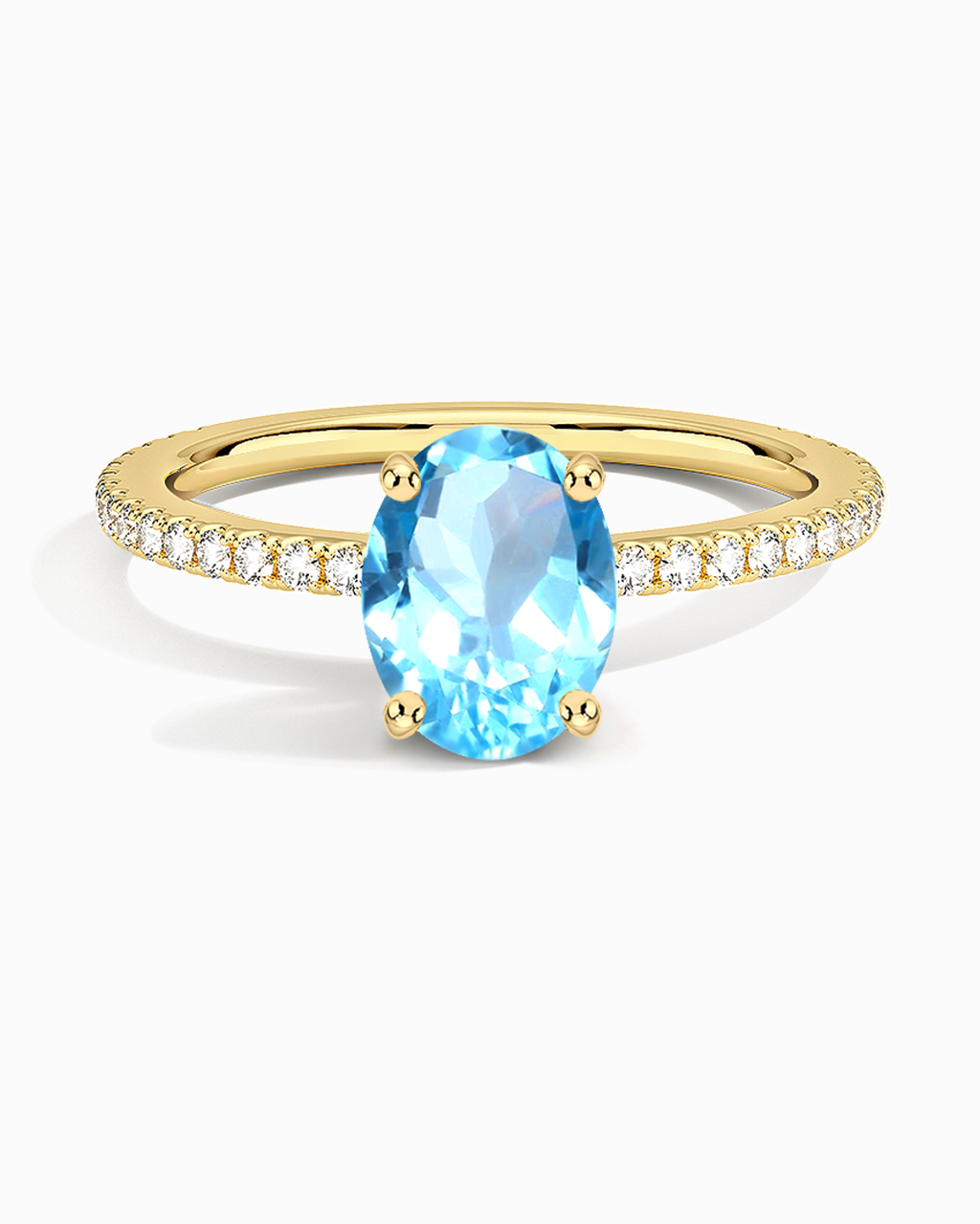 Blue Topaz Ring