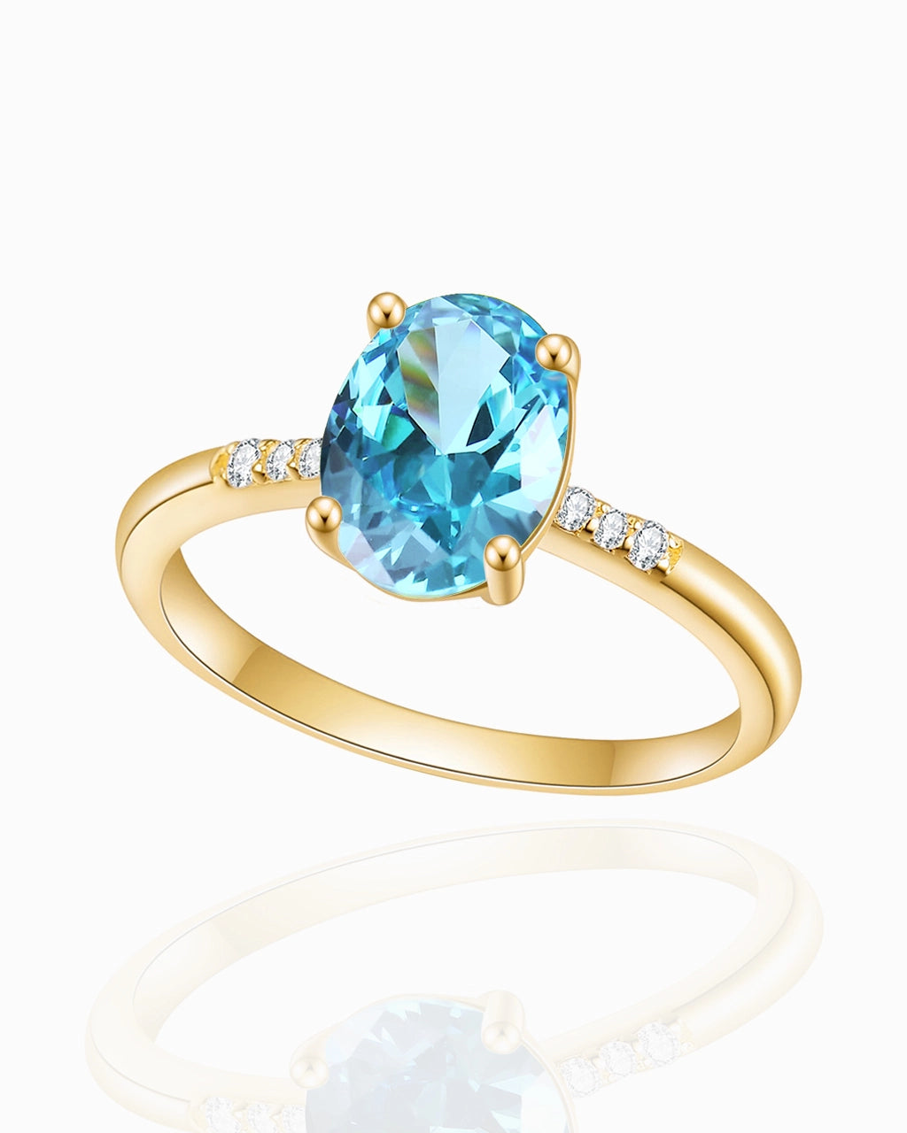 Essence Ring-Blue Topaz