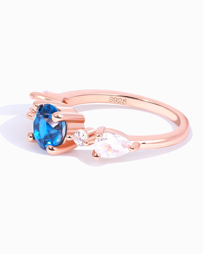 Blue Topaz Ring