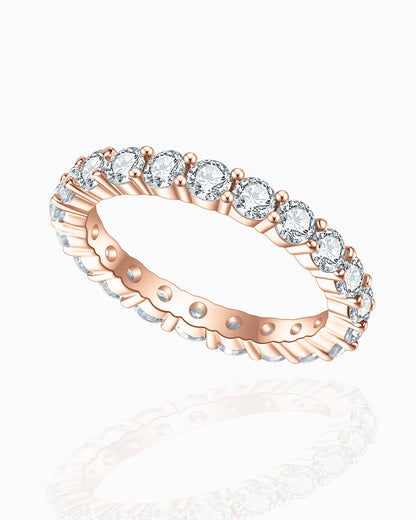 Band Ring-Cubic Zirconia
