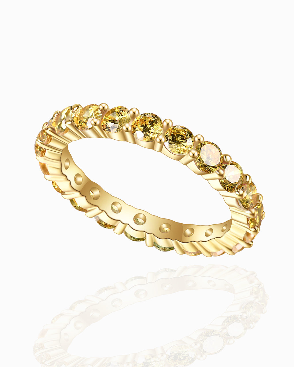 Band Ring-Cubic Zirconia
