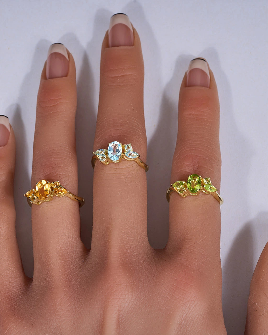 Blossom Ring-Peridot