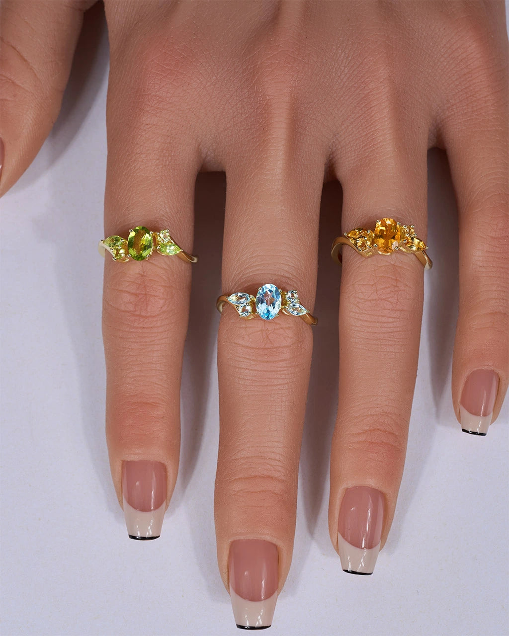 Blossom Ring-Peridot